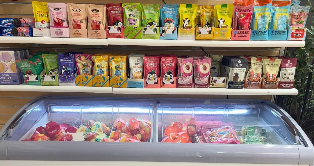 Korean pouch drinks